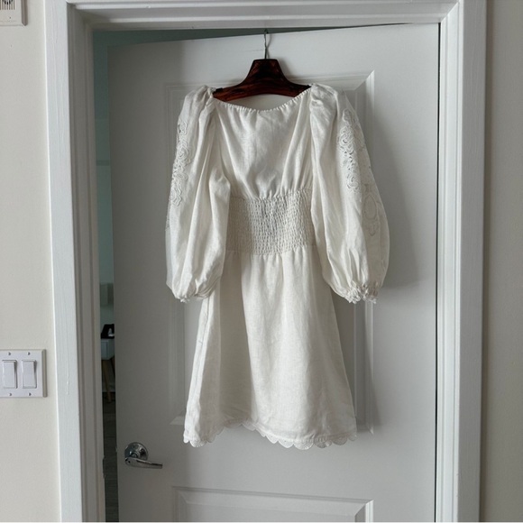 Farm Rio Off-White Mini Dress - Picture 6 of 6